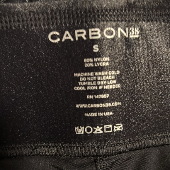CARBON38 hi rise 7/8 Legging in Takara Shine size small - Picture 6 of 6